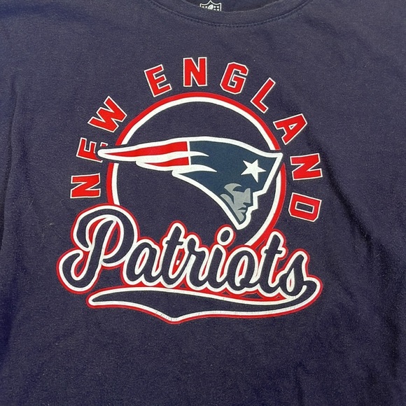 NFL Team Apparel New England Patriots Long Sleeve T Shirt XXL - Picture 2 of 8